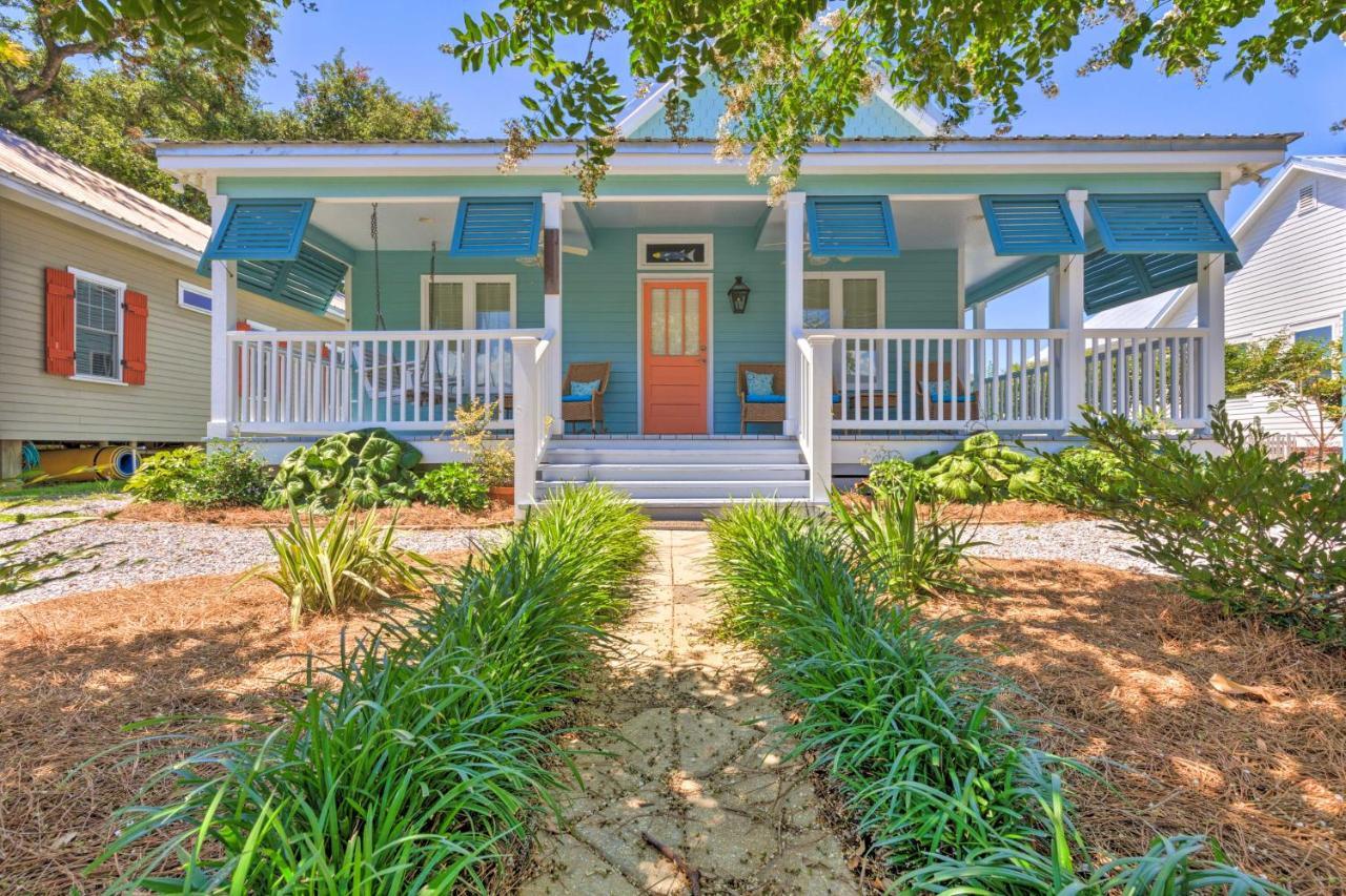 Cottage With Porch - 3 Min Walk To Bay St Louis Bay St. Louis Exterior foto